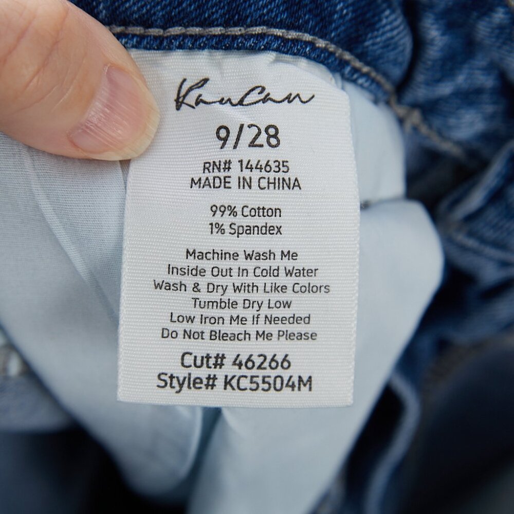 Kancan Aspen High Rise Wide Flare Jeans Women's 28 - Picture 6 of 6